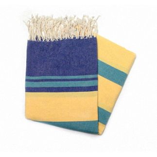 Fouta gabes blue green & yellow the colorful ones