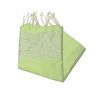 Fouta LUREX flache Silber anis