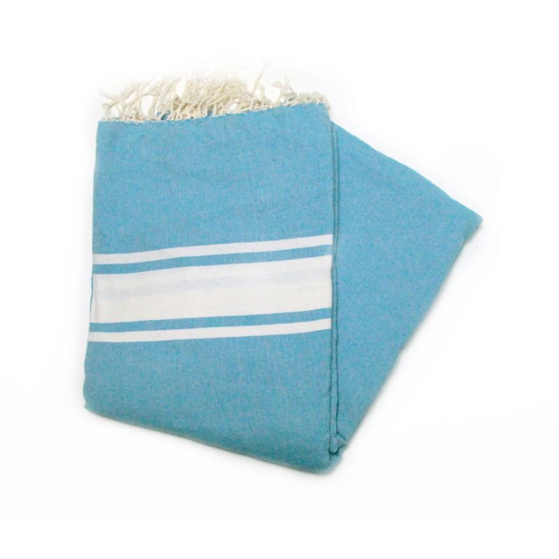 fouta 1,5x2,5 m clássico azul gelo Foutas 1,50x2,50 m