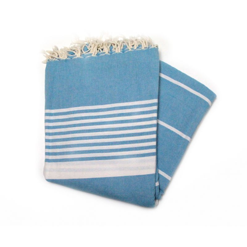 fouta 1,5x2,5m Arthur azul gelo Foutas 1,50x2,50m