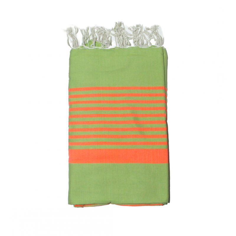 fouta 1,5x2,5 m arthur amêndoa e laranja