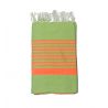 fouta 1,5x2,5 m arthur amêndoa e laranja