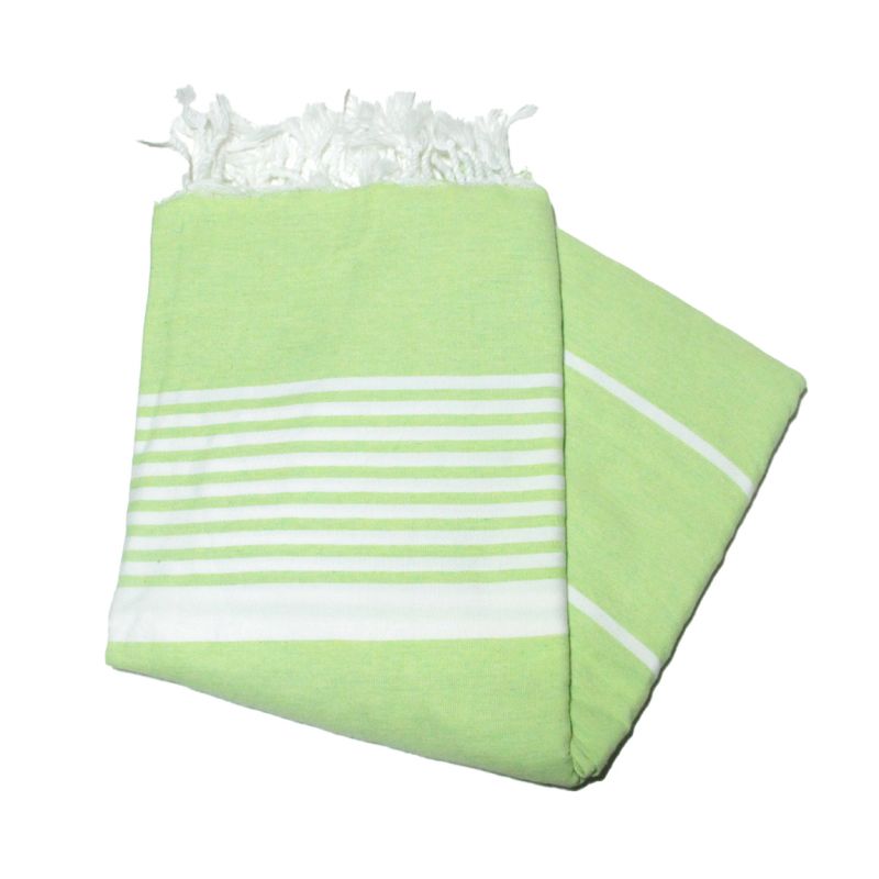fouta 2x2 m arthur anis verde