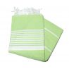 fouta 2x2 m arthur anis verde