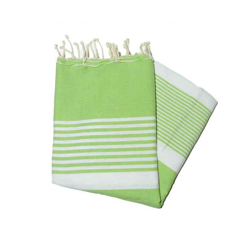 Bizerte fouta verde anis achatado