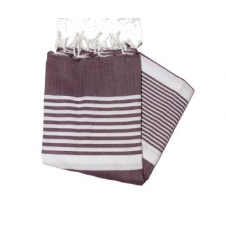 Fouta plana ciruela Bizerta
