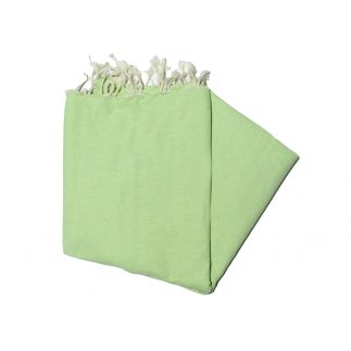 Fouta lisa essaouira verde anís