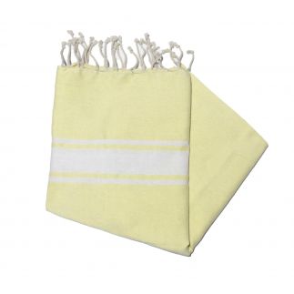 Fouta Essaouira giallo paglierino