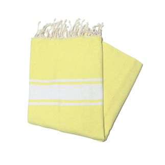 Fouta Essaouira kanariengelb