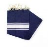 Fouta Essaouira Marineblau
