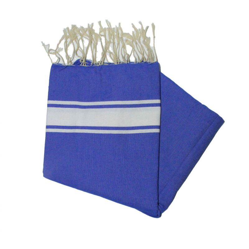 Fouta griega azul Essaouira