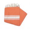 Fouta Essaouira arancione