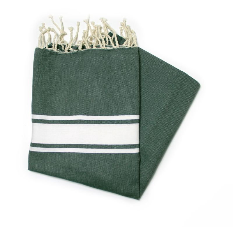 Fouta Essaouira verde limão