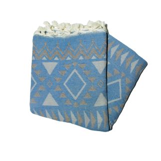 jacquard margoum azul gelo fouta