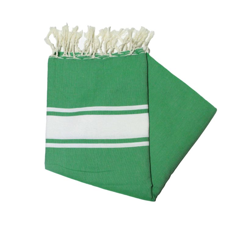 fouta 2x2 m clasica verde brasil Foutas 2.00x2.00 m