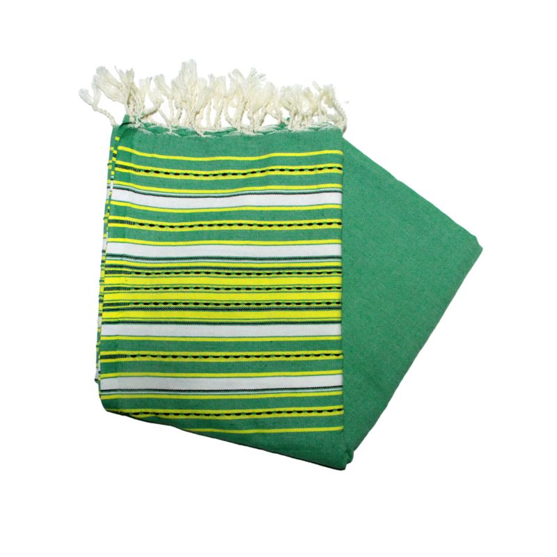 Fouta berbero verde e giallo quelli colorati