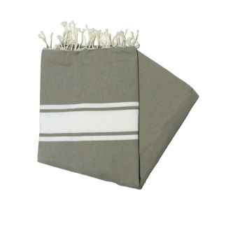 Fouta 2x3 m classic khaki Foutas 2.00x3.00 m