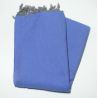 Fouta 2x3 m lisa azul