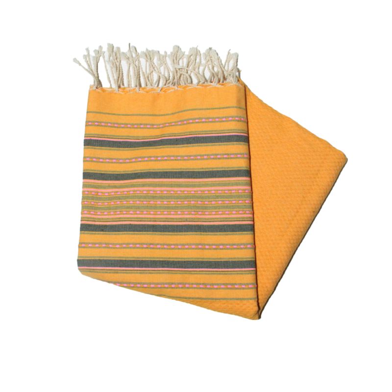 Estilo berbere fouta açafrão
