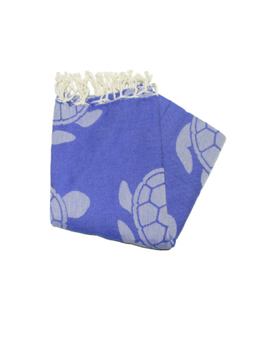 hamamta jacquard Schildkr te blau lila Grau