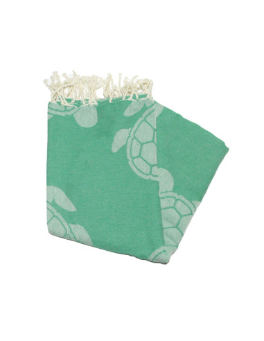 fouta jacquard ananas
