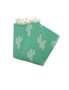 fouta jacquard ananas