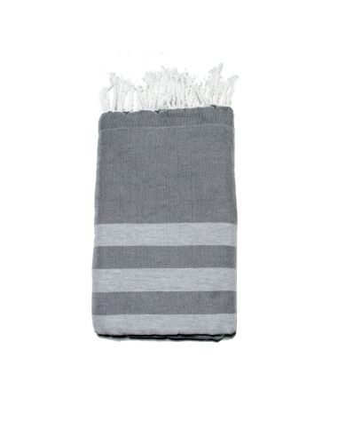 fouta vermelha e amarela de Saint Tropez