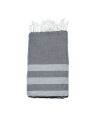fouta vermelha e amarela de Saint Tropez