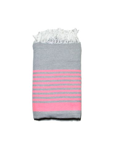fouta saint tropez havana & orange