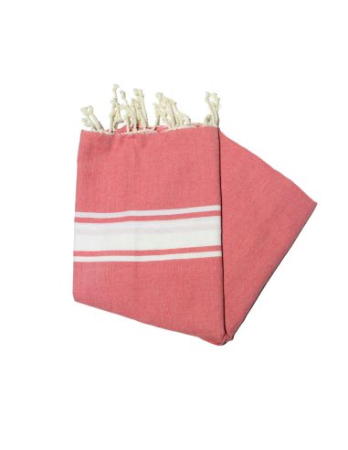 Fouta mostaza lisa de 2x2 m