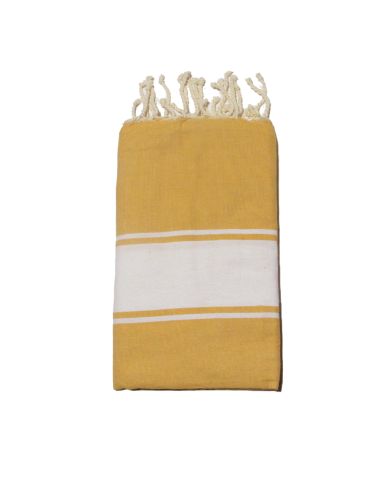 Fouta Essaouira Safrangelb