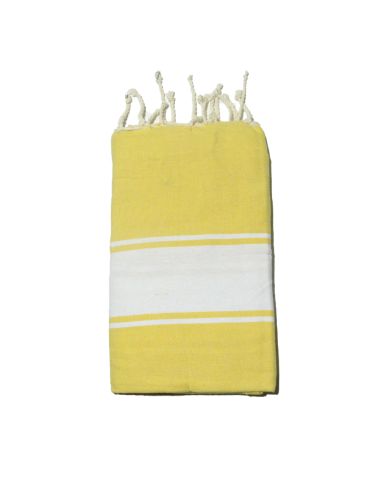 Fouta Essaouira canary yellow