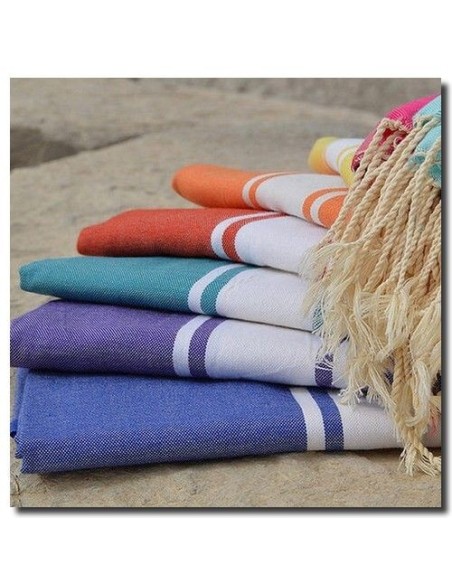 Grossiste de Foutas plates de Tunisie 100X200cm