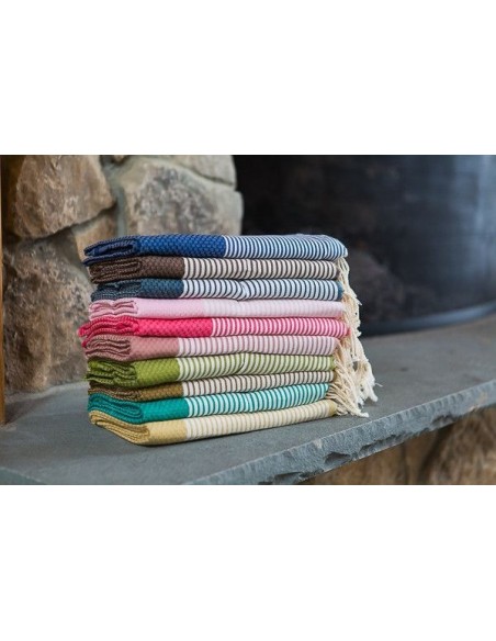 Grossiste fouta nid d'abeilles 100 X 200 cm